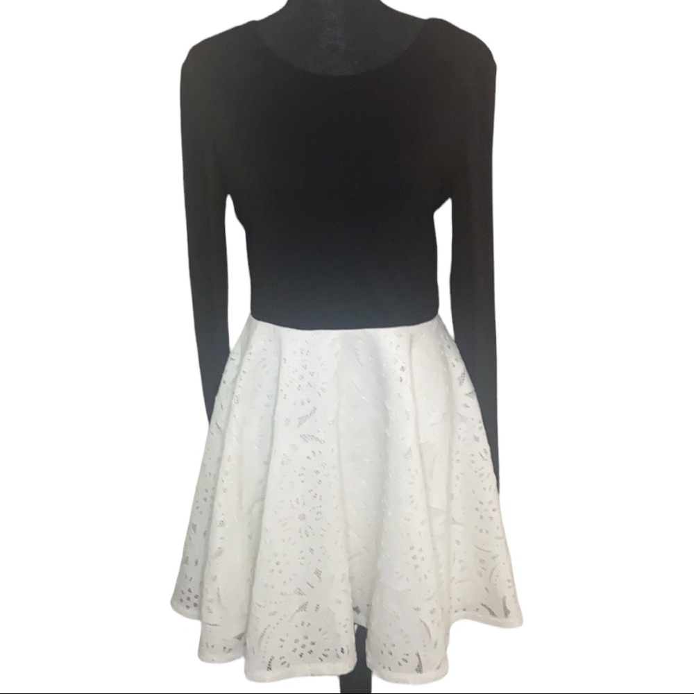 Black and White Dress
